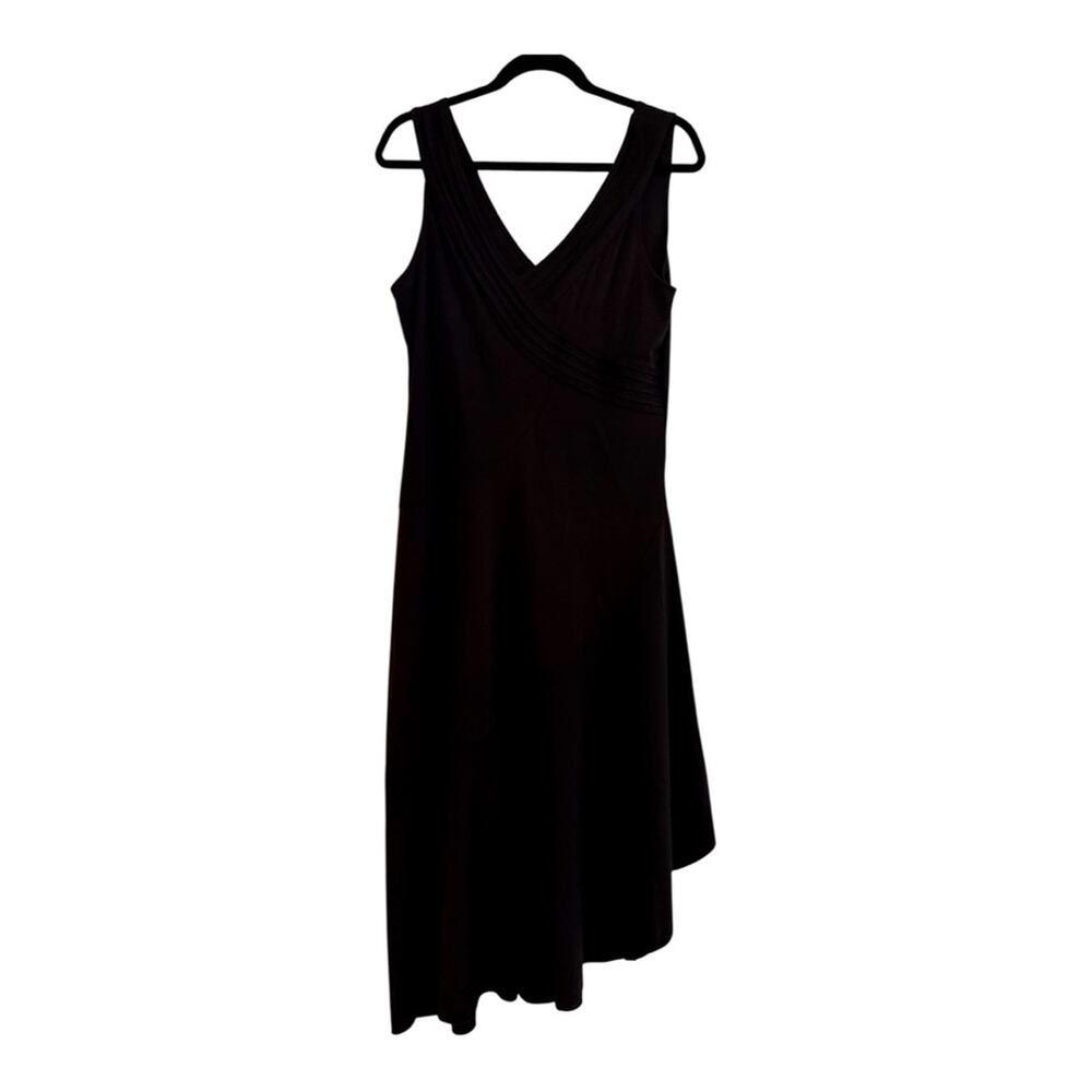 Bisou Bisou Elegant Black Asymmetrical Dress
